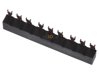 View up front Siemens 3RV1915-1BB Phase busbar 3-p 128mm 
