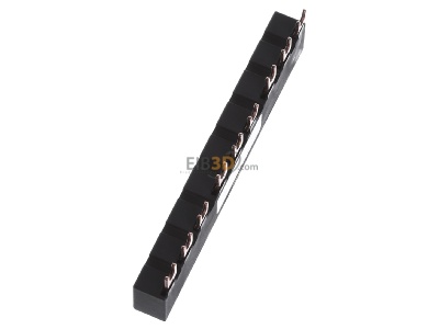 View top right Siemens 3RV1915-1BB Phase busbar 3-p 128mm 
