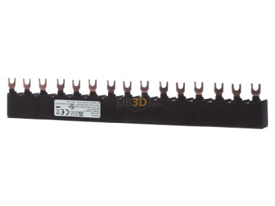 Back view Siemens 3RV1915-1DB Phase busbar 3-p 225mm 
