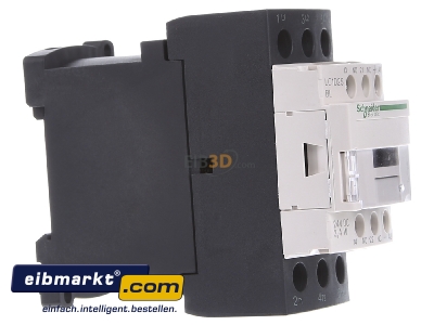 View on the left Schneider Electric LC1D25BL Magnet contactor 25A 24VDC
