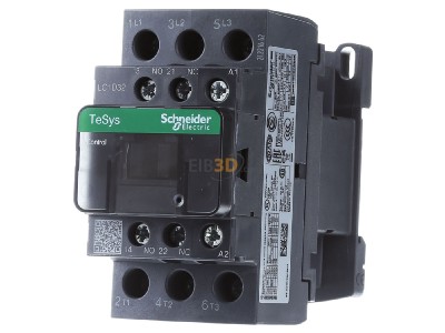 Front view Schneider Electric LC1D32M7 Magnet contactor 32A 220VAC 
