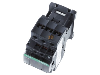 View up front Schneider Electric LC1D32M7 Magnet contactor 32A 220VAC 
