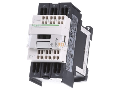 Frontansicht Schneider Electric LC1D093BL Leistungsschtz 9A 24V DC 
