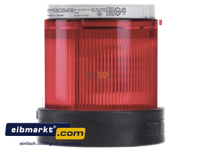 View on the right Schneider Electric XVBC2B4 Continuous light module 24VAC 24VDC red
