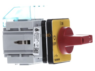 View on the left Siemens 3LD2022-0TK13 Safety switch 3-p 7,5kW 
