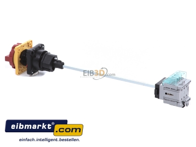 Ansicht oben rechts Siemens Indus.Sector 3LD20440TK53 Haupt-/Not-Aus-Schalter 3p. 16A 7,5kW/400V 3LD2044-0TK53