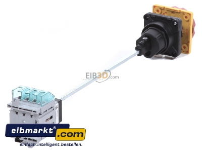 Top rear view Siemens Indus.Sector 3LD20440TK53 Safety switch 3-p 7,5kW
