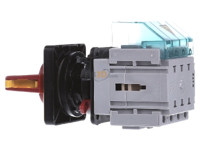 Ansicht rechts Siemens 3LD2050-0TK13 Haupt-/Not-Aus-Schalter 3p. 16A 7,5kW/400V 