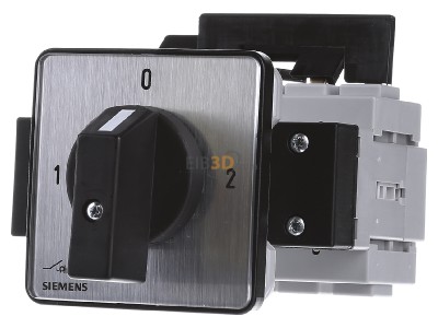 Front view Siemens 3LD2223-7UK01 Safety switch 3-p 11,5kW 
