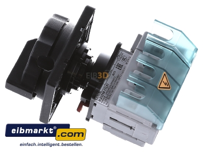 Ansicht oben rechts Siemens Indus.Sector 3LD2254-1TL51 Hauptschalter 4p. 32A 11,5kW/400V 