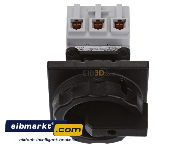 Ansicht oben vorne Siemens Indus.Sector 3LD2555-0TK51 Hauptschalter 3p. 63A 22kW/400V 