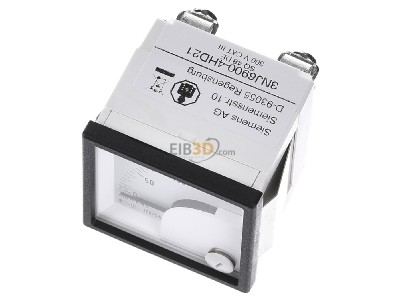 Ansicht oben vorne Siemens 3NJ6900-4HD21 Amperemeter 100/5A KL.1 0,6VA 
