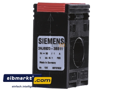 View on the right Siemens Indus.Sector 3NJ6920-3BB11 Converter for low-voltage switchgear - 
