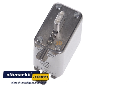 Ansicht oben vorne Siemens Indus.Sector 3NA3822-7 NH-Sicherungseinsatz Gr.00 63A 500VAC 