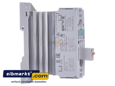 Ansicht links Siemens Indus.Sector 3RF2310-2AA02 Halbleiterschtz 10A 40 Grd C 24-230 