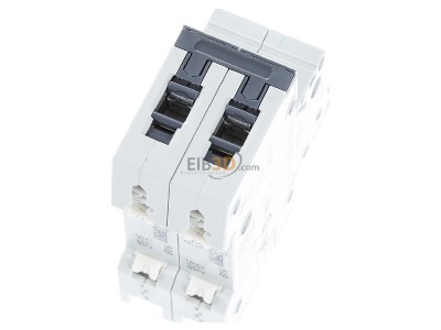 Ansicht oben hinten Siemens 5SY5206-6 LS-Schalter AC/DC B6A,2pol,T=70,10kA 