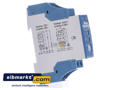 View on the left Eltako NLZ12NP-230V+UC Time relay 230VAC 
