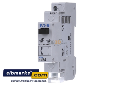 Front view Eaton (Installation) Z-SW/S Control switch for distribution board
