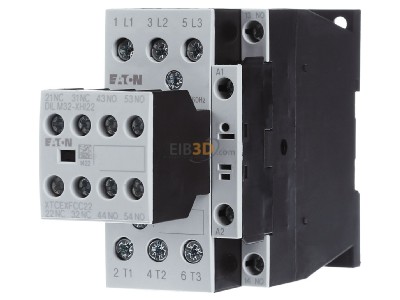 Frontansicht Eaton DILM17-32(230V50HZ) Leistungsschtz 3S2 7,5kW/400V,AC 