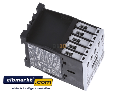 Ansicht oben links Eaton (Moeller) DILM12-10(24V50HZ) Leistungsschtz 1S 5,5KW/400V,AC 
