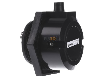 Ansicht links Finder 072.53 Elektrodenhalter 3-polig 