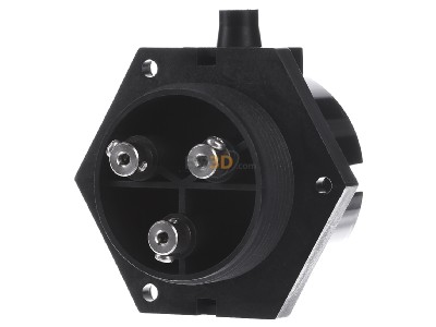 Ansicht hinten Finder 072.53 Elektrodenhalter 3-polig 