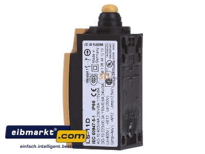 View on the right Eaton (Moeller) LS-11D Plunger switch IP67

