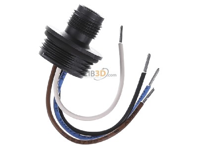 Ansicht oben hinten Eaton M12A Anschlussstecker M12x1,IP65,230V/4A 