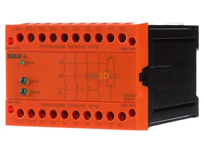 Front view Dold BN5983.53 DC24V Safety relay DC EN954-1 Cat 4 
