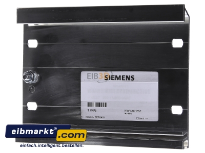 Front view Siemens Indus.Sector 6ES7390-1AB60-0AA0 DIN rail 160mm steel 
