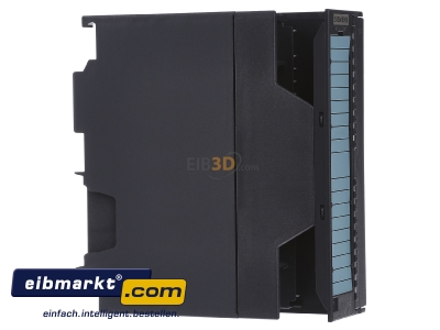 View on the left Siemens Indus.Sector 6ES7332-5HB01-0AB0 PLC analogue I/O-module 0 In / 2 Out
