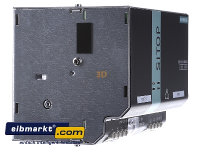 Ansicht links Siemens Indus.Sector 6EP1436-3BA00 Sitop Modular 3400VAC 24VDC 20A 