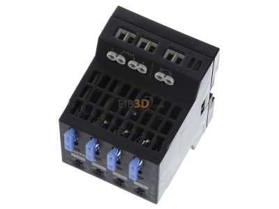 Ansicht oben vorne Siemens 6EP1961-2BA00 Diagnosemodul 24VDC,4x10A,IP20 