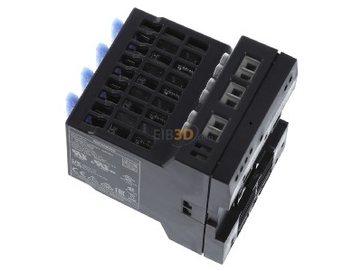 Ansicht oben rechts Siemens 6EP1961-2BA00 Diagnosemodul 24VDC,4x10A,IP20 