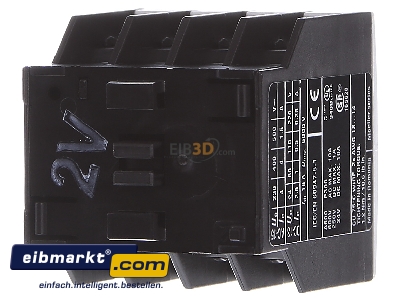 Ansicht hinten Eaton (Moeller) 276429 Hilfsschalterbaustein 2S2 DILA-XHIV22