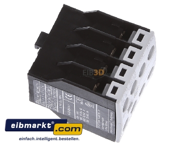 Ansicht oben links Eaton (Moeller) 276429 Hilfsschalterbaustein 2S2 DILA-XHIV22