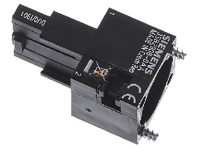 View top left Siemens 3SB2908-0AA Adapter for control circuit devices 
