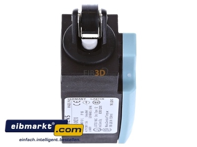 View top left Siemens Indus.Sector 3SE5232-0KE10 Square roller lever switch IP65
