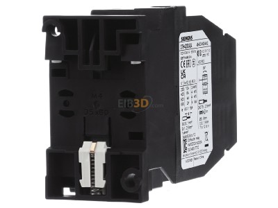 Back view Siemens 3TH4293-0AF0 Contactor relay 110VAC 0VDC 3NC/ 3 NO 
