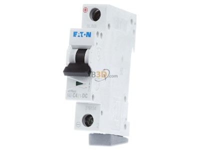 Frontansicht Eaton FAZ-C4/1-DC Leitungsschutzschalter C 4A DC 1p 