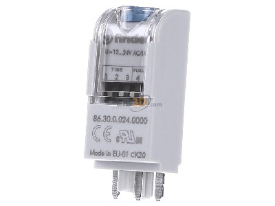 Front view Finder 86.30.0.024.0000 Timer relay 0,05...360000s AC 12...24V 
