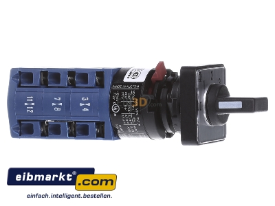 View on the left Kraus&Naimer CG4 A261-600 FS2 Off-load switch 2-p 10A
