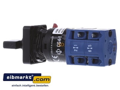 View on the right Kraus&Naimer CG4-1 A540-600 FS2 8-step control switch 1-p 10A
