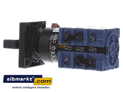 View on the right Kraus&Naimer CH10 A261-600 FT2 Off-load switch 2-p 20A

