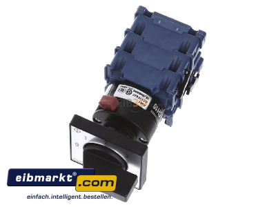 View up front Kraus&Naimer CH10 A261-600 FT2 Off-load switch 2-p 20A
