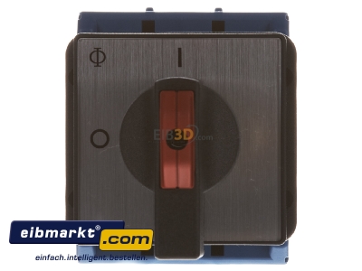 Front view Off-load switch 3-p 100A KG100 T103/04 E Kraus&Naimer KG100 T103/04 E
