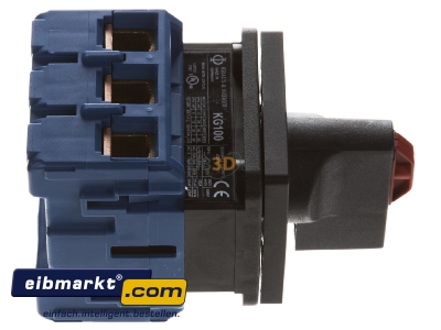 View top left Off-load switch 3-p 100A KG100 T103/04 E Kraus&Naimer KG100 T103/04 E
