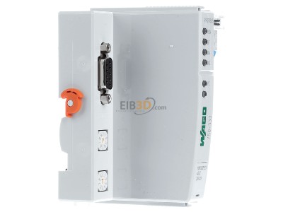 View on the left WAGO 750-333 Fieldbus basic device DC24V 
