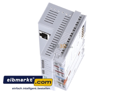 Ansicht oben vorne WAGO Kontakttechnik 750-842 Feldbuscontroller Ethernet TCP/IP 10MB 