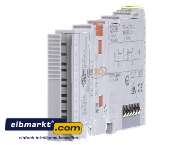 Ansicht links WAGO Kontakttechnik 750-414 Digitale Eingangsklemme 4-Kanal DC5V 2-Leit. 